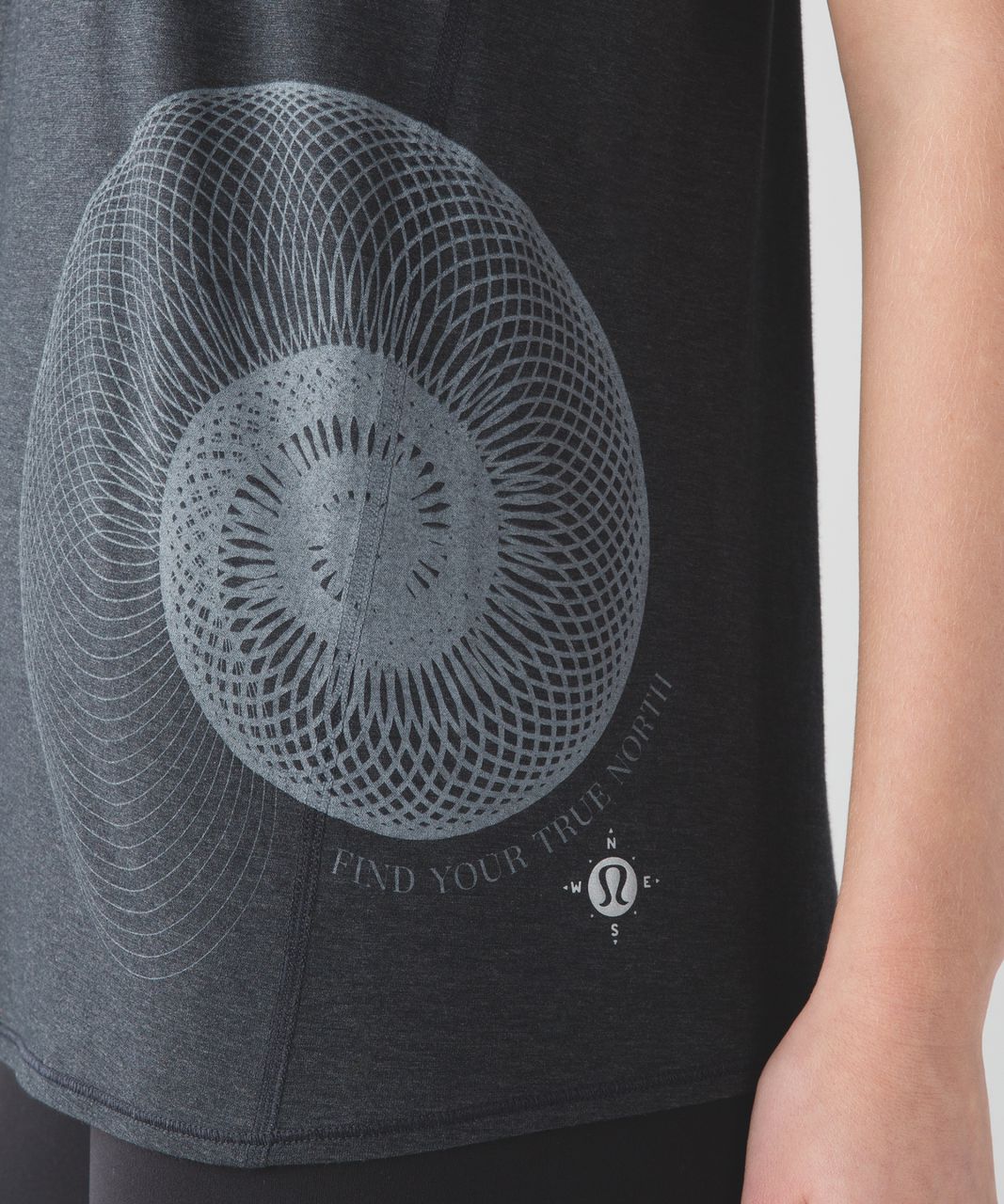 Lululemon Nook Tank - Heathered Black