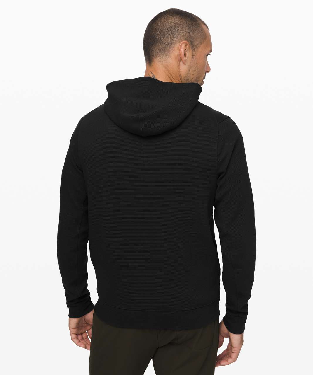 Lululemon Shift Stitch Full Zip Hoodie - Black - lulu fanatics