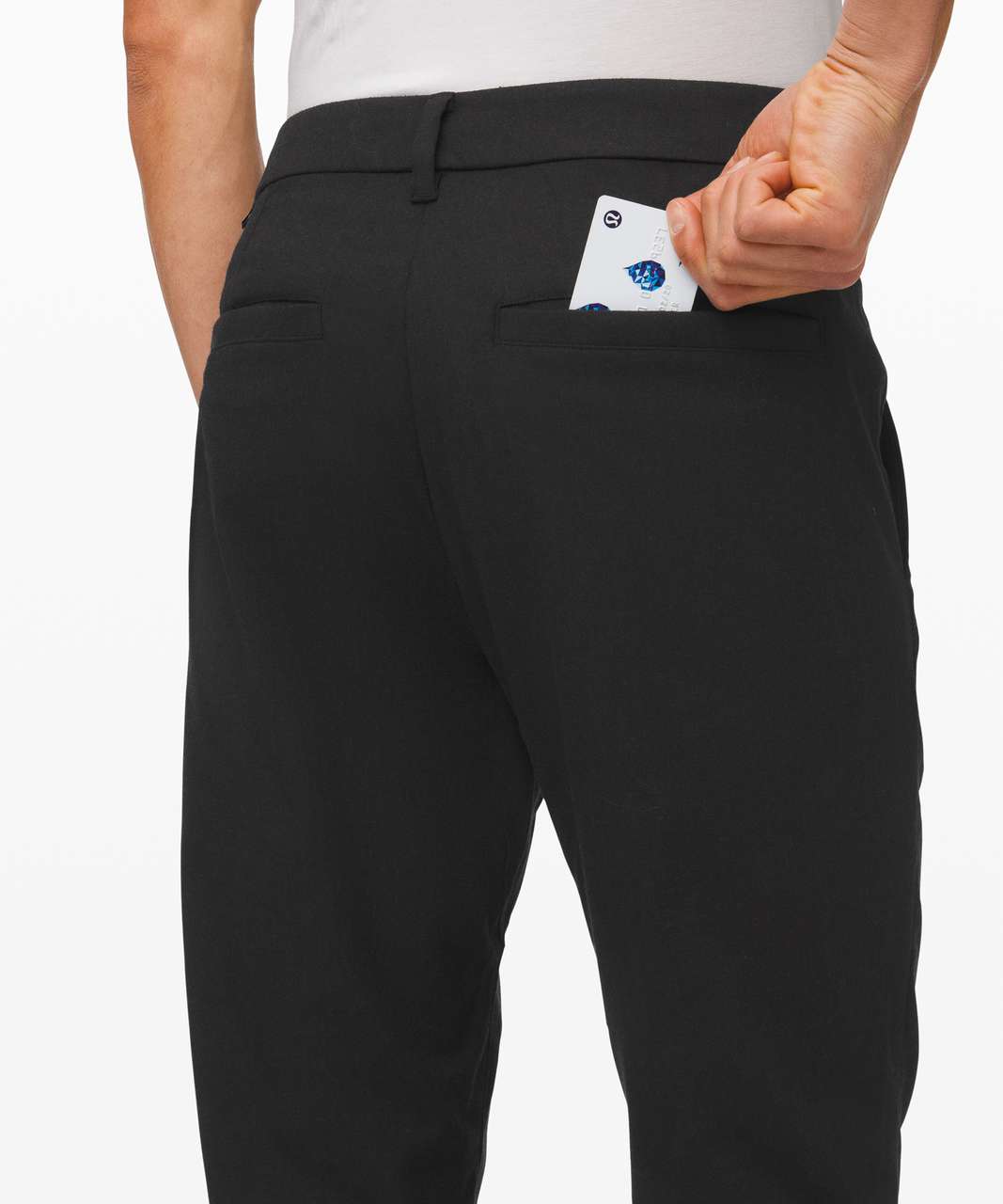 Lululemon Commission Pant Slim *Wool 34" - Heathered Black (First Release)