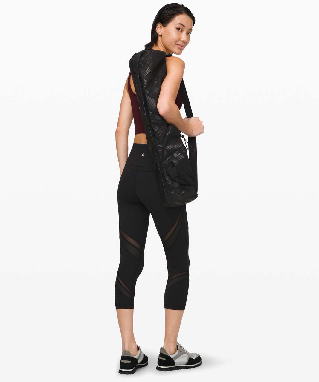 Lululemon The Yoga Bag - Black - lulu fanatics