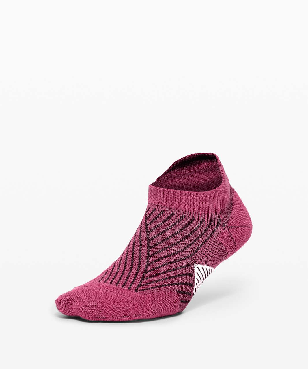 Lululemon Speed Sock *Silver - Pink Taupe / Moss Rose / Garnet