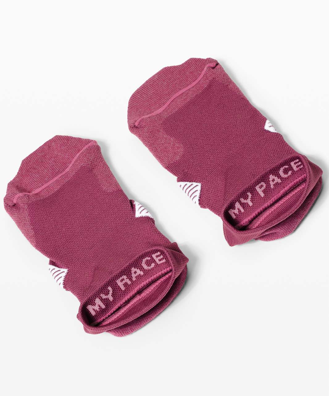 Lululemon Speed Ankle Sock *Silver - Moss Rose / Pink Taupe