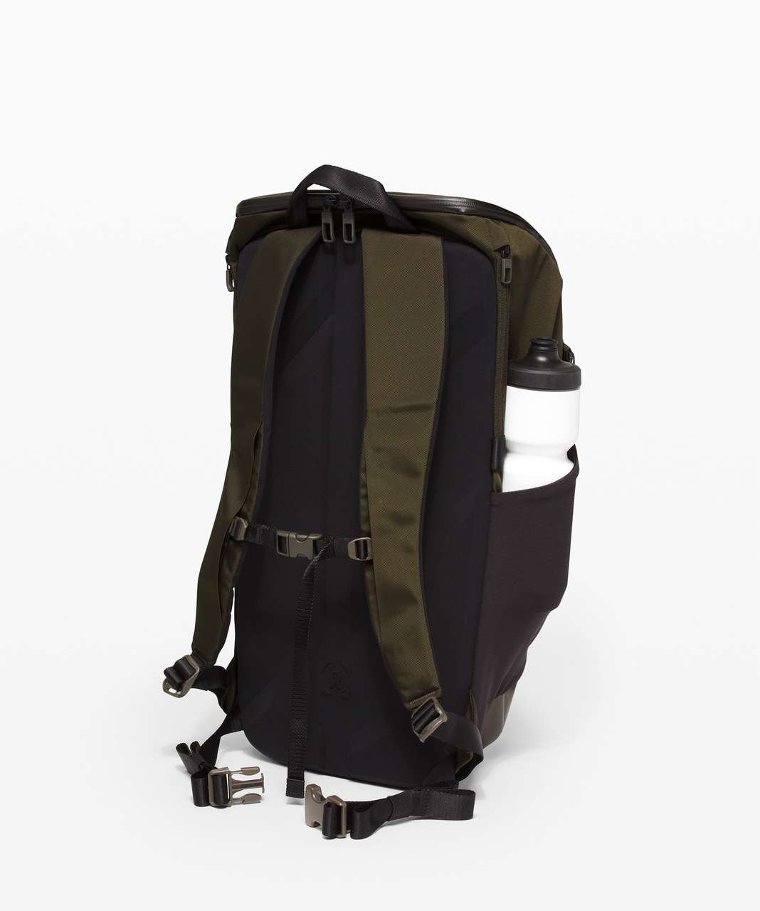 Lululemon More Miles Backpack *25.5L - Dark Olive / Sienna