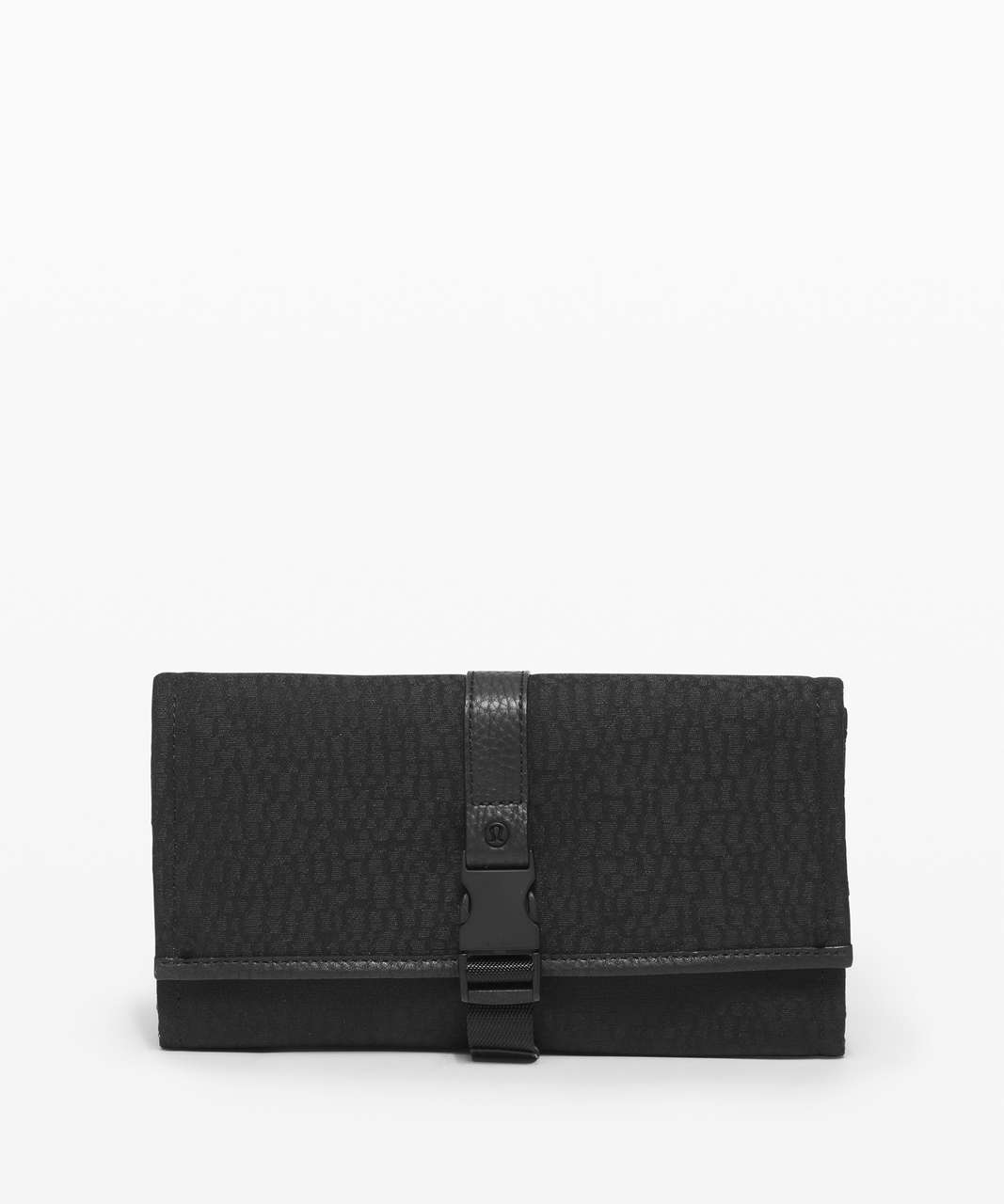 Lululemon Test of Time Travel Wallet - Stacked Jacquard Black Midnight -  lulu fanatics