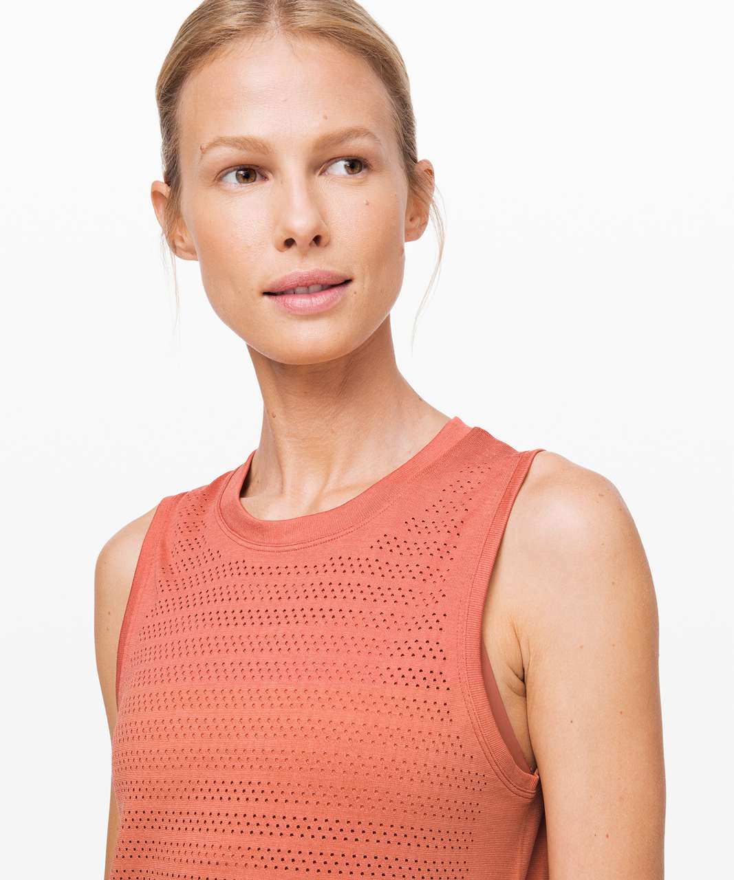 Lululemon Breeze By Muscle Tank II - Copper Clay / Copper Clay - lulu ...