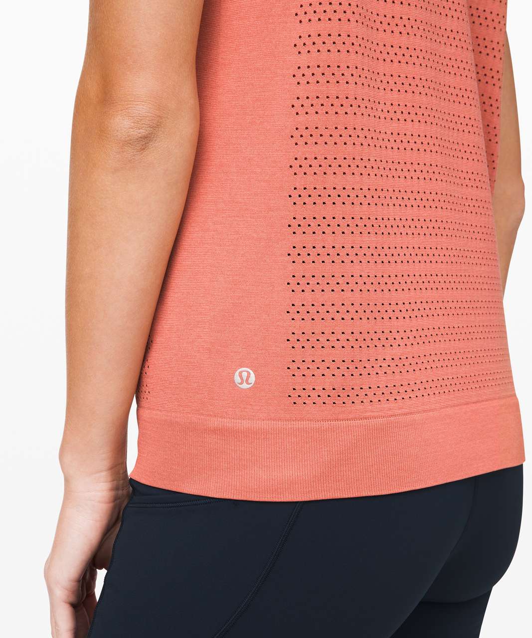 Lululemon Breeze By Muscle Tank II - Copper Clay / Copper Clay