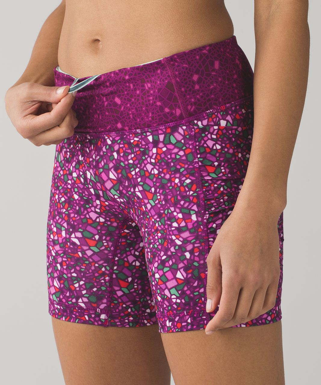 Lululemon Speed Track Short - Paradise Camo Multi / Paradise Geo Regal Plum Multi