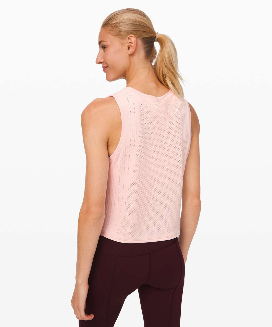 Lululemon Train to Be Tank - Pink Bliss / Pink Bliss