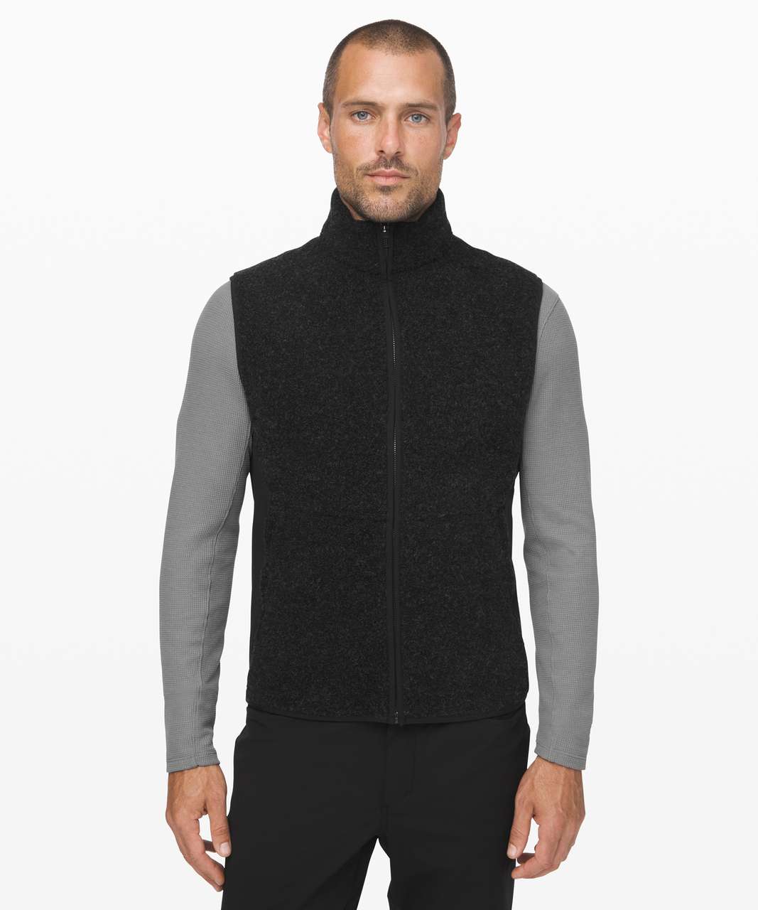 Lululemon Tundra Trek Vest - Heathered Black / Black (First Release)