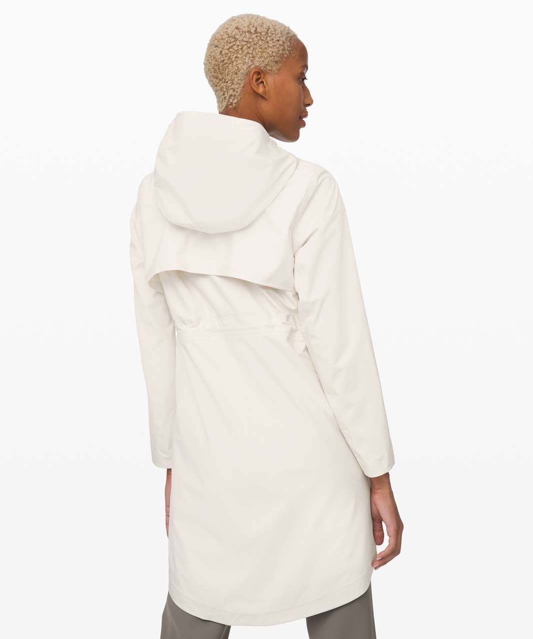 Lululemon Rain Rebel Jacket - Light Ivory