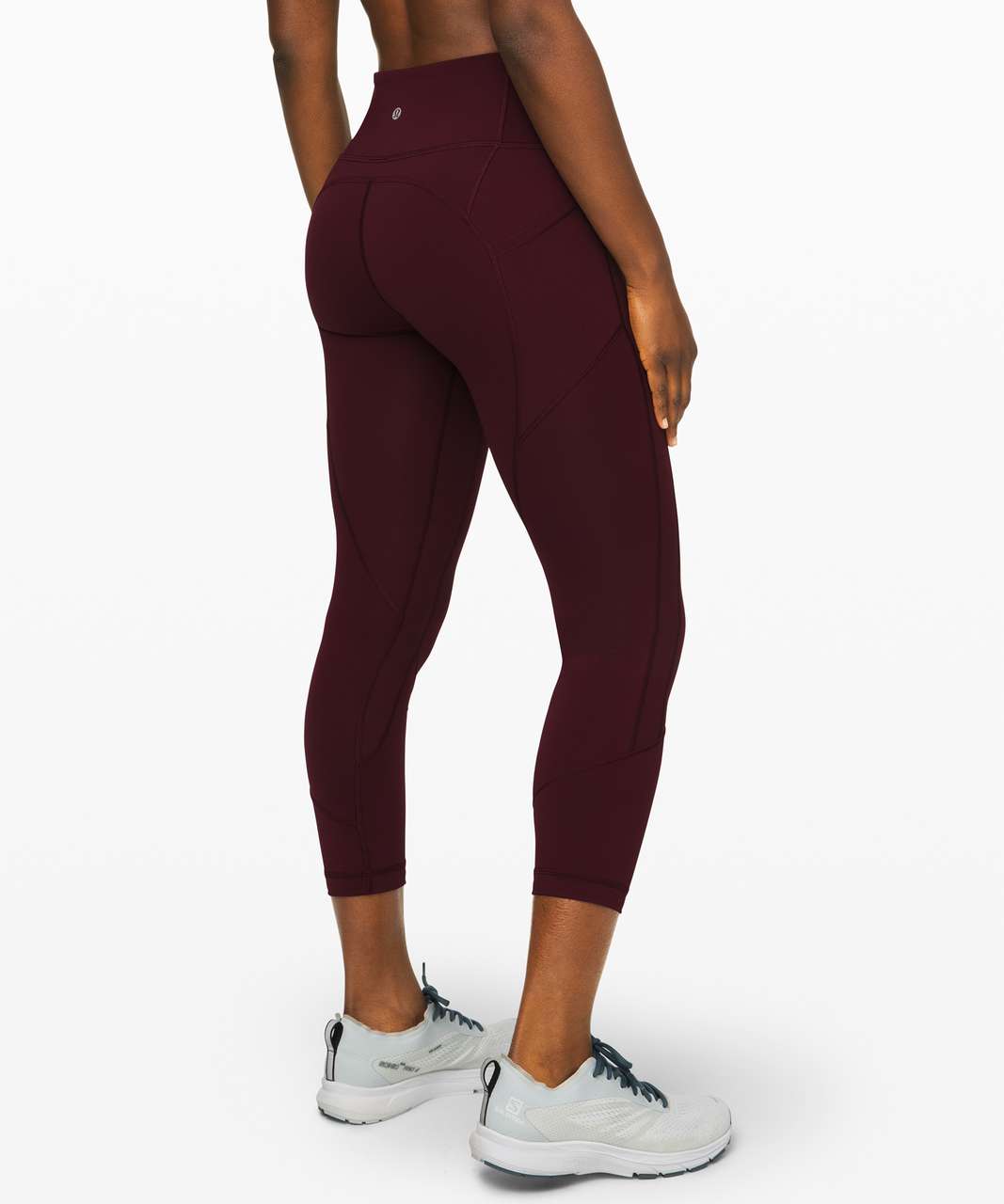 Lululemon All The Right Places Crop II *23" - Garnet