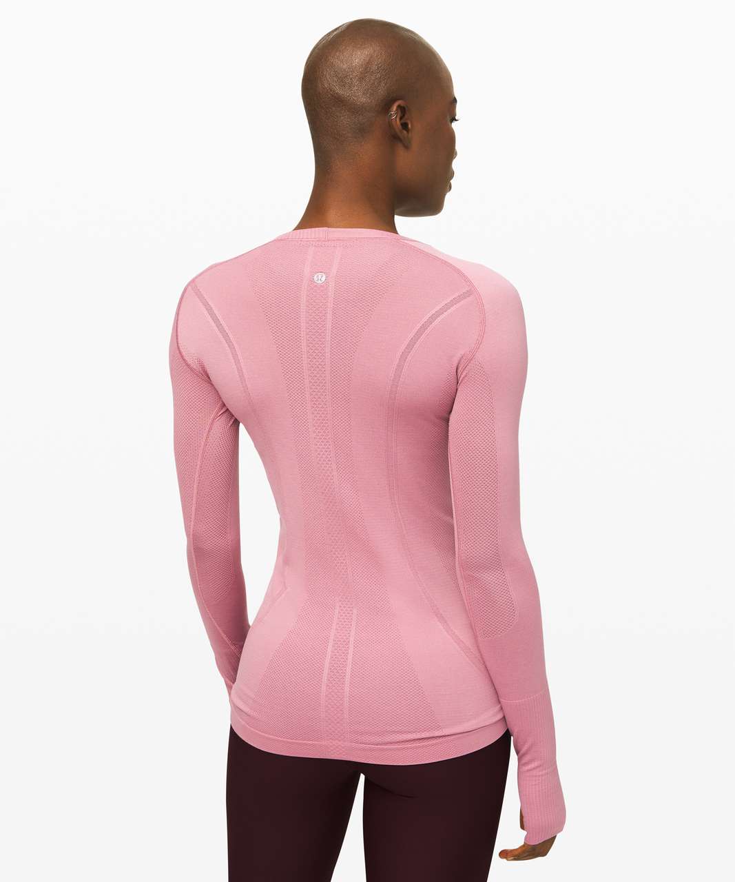 Lululemon Swiftly Tech Long Sleeve Crew - Pink Taupe / Pink Taupe