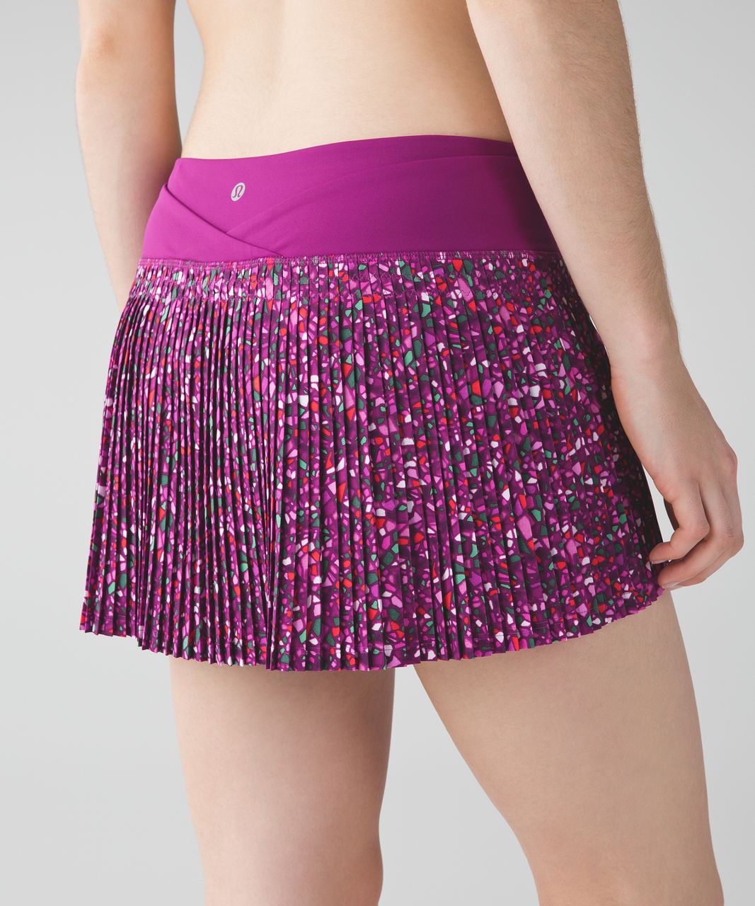 Lululemon Time To Shine Skirt - Paradise Camo Multi / Regal Plum