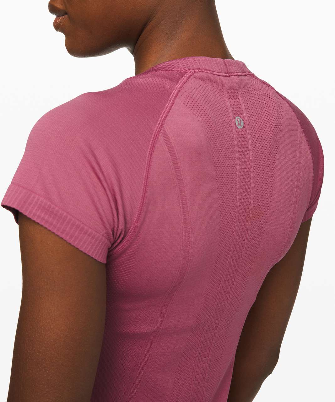 Lululemon Swiftly Tech Short Sleeve Crew - Moss Rose / Moss Rose