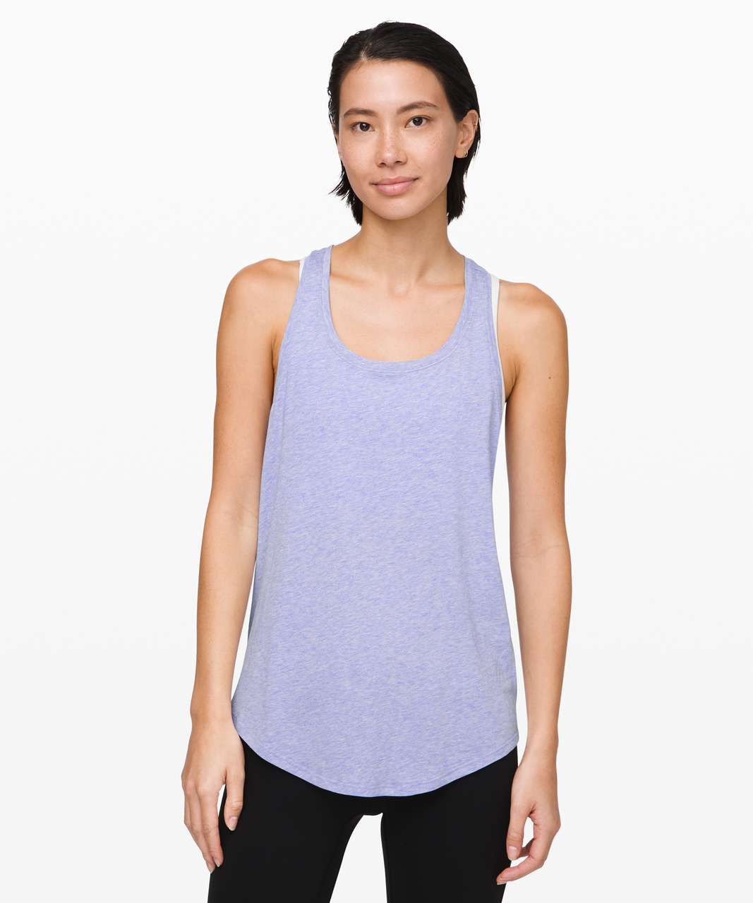 Lululemon Love Tank *Pleated - Heathered Solar Purple - lulu fanatics