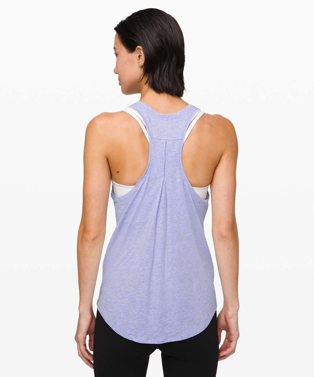 Lululemon Love Tank *Pleated - Heathered Lavender Dusk