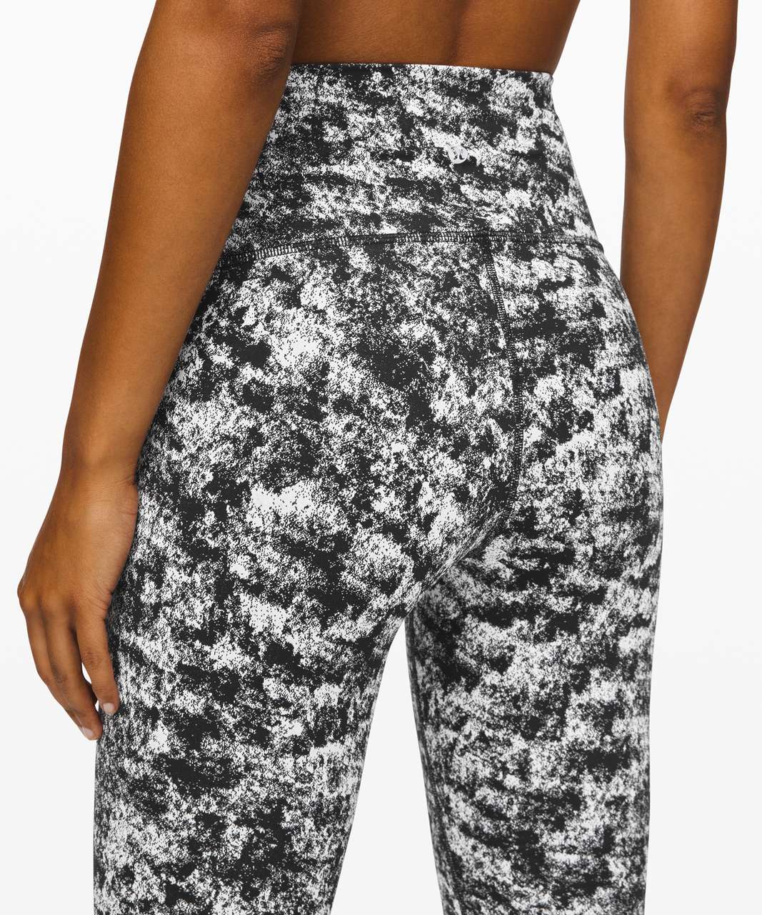 Lululemon Wunder Under Hi-Rise Tight *28 - Rush Jacquard Black White - lulu  fanatics