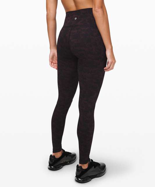 Lululemon Moment To Movement Tight 28 - Crinkle Heather Brindle