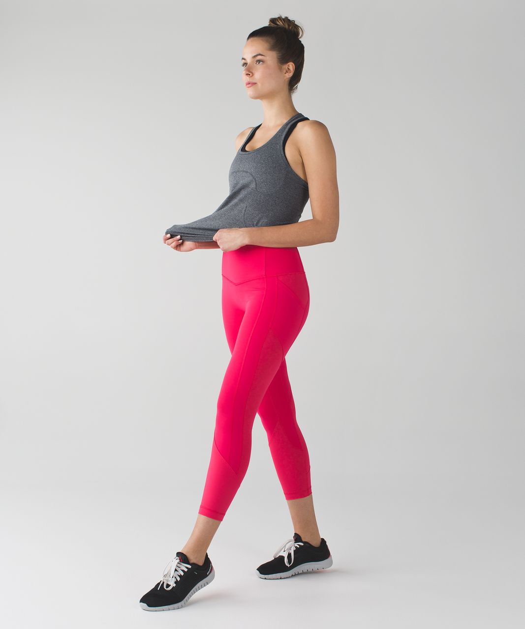 Lululemon All The Right Places Crop Pipe Dream Blue Mini Ziggy