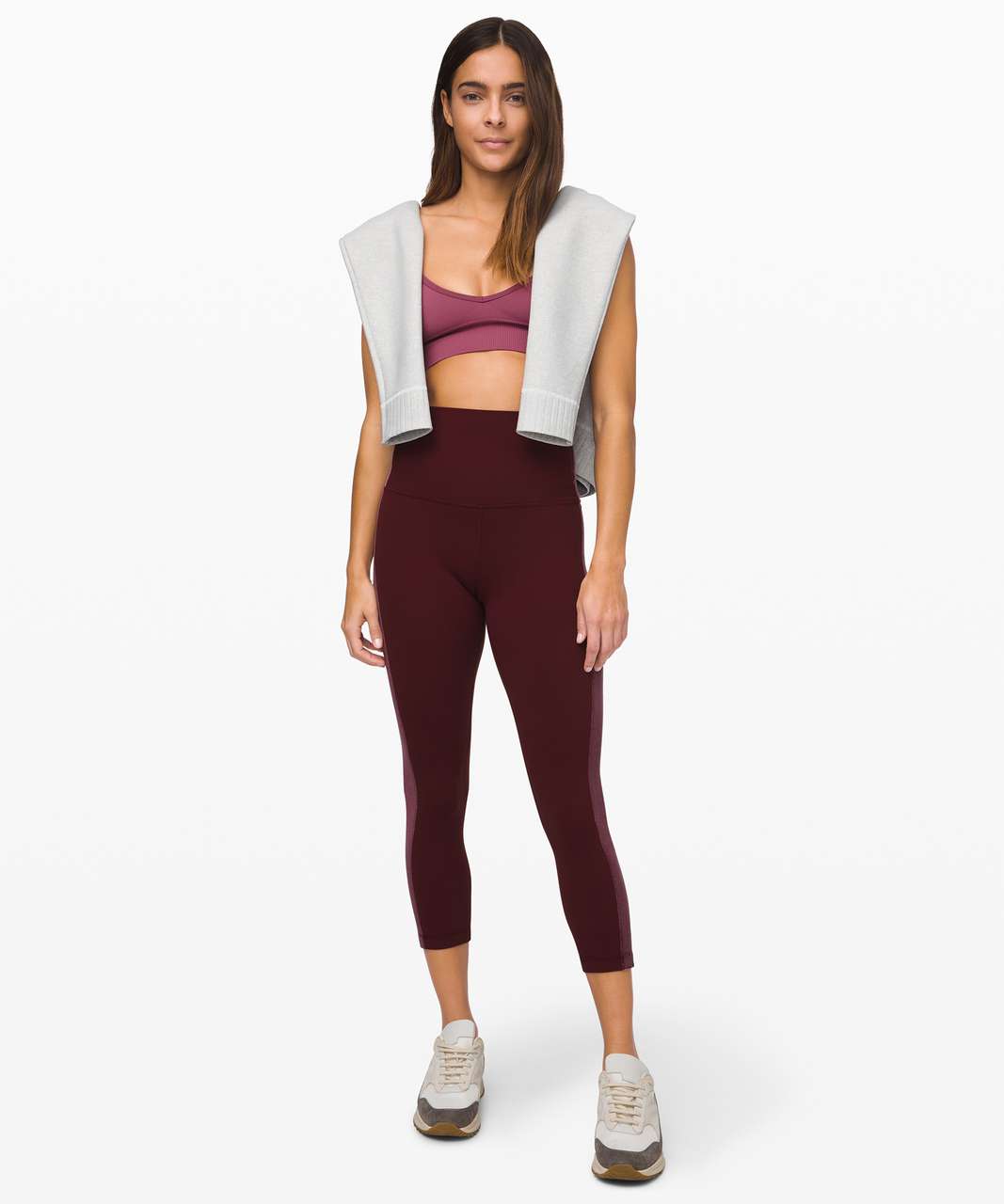 Purple Leggings Outfit Workout Plan