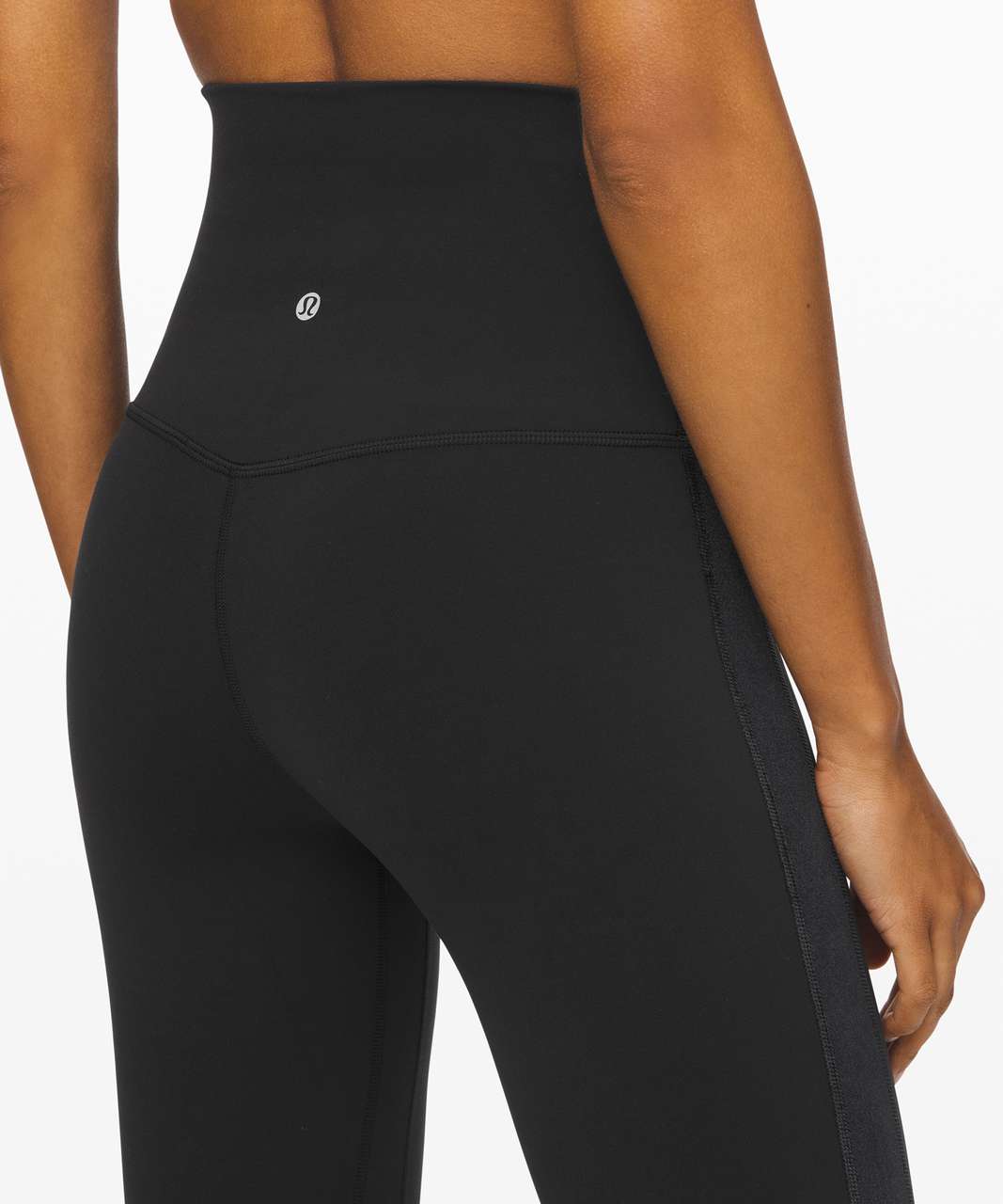 Lululemon Align Super High-Rise Crop *Velvet - Black - lulu fanatics