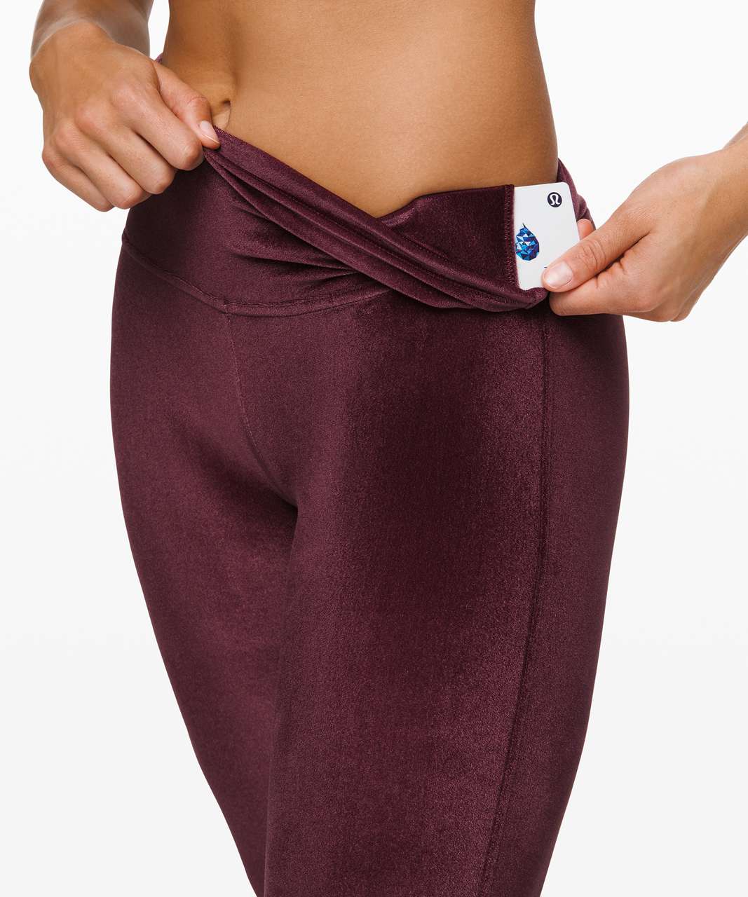 Lululemon Wunder Lounge High-Rise Tight 28 *Velvet - Garnet