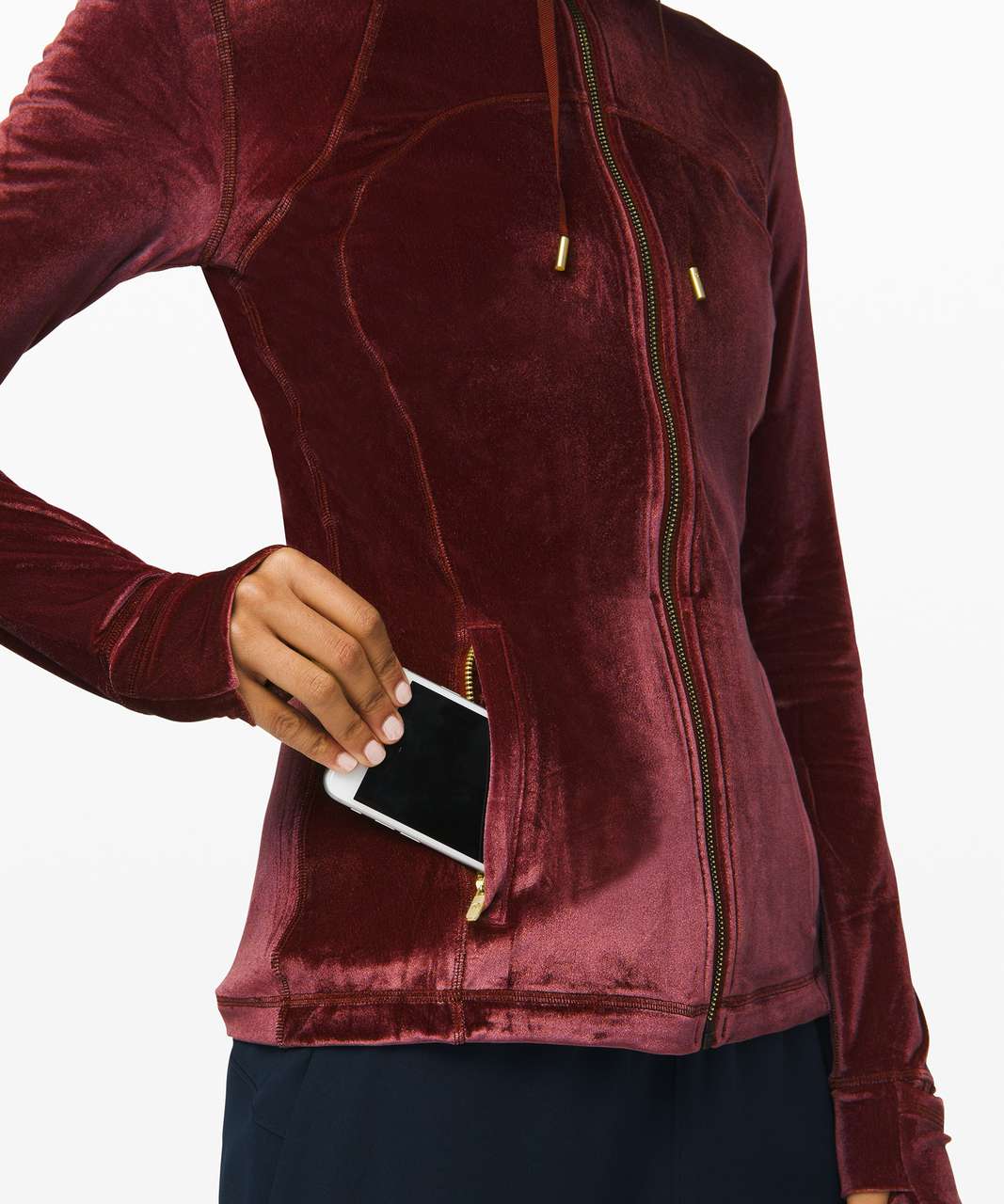 Lululemon Define Hooded Jacket *Velvet - Garnet