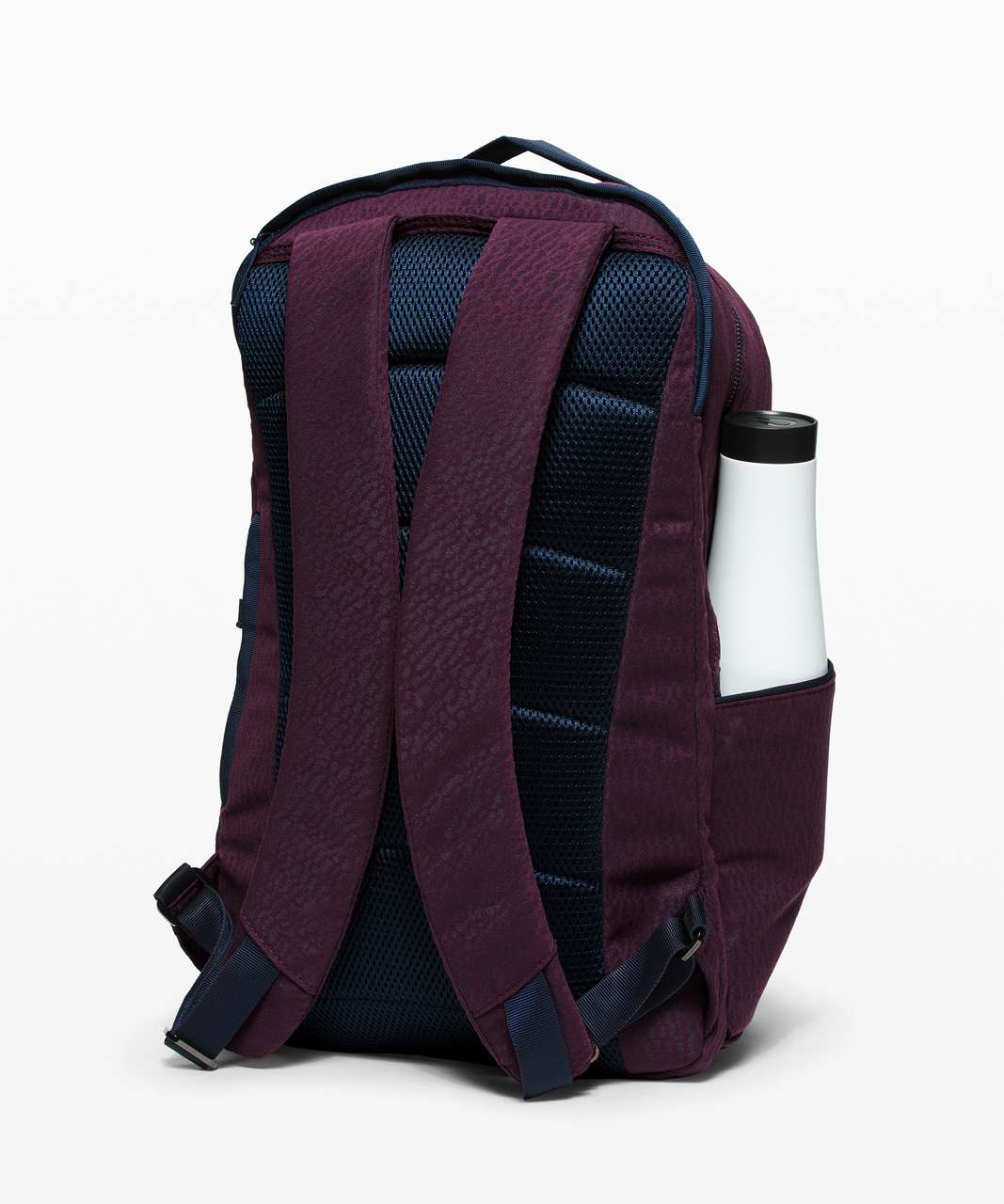 Lululemon Out Of Range Backpack *20L - Stacked Jacquard Black Cherry Nocturnal Teal