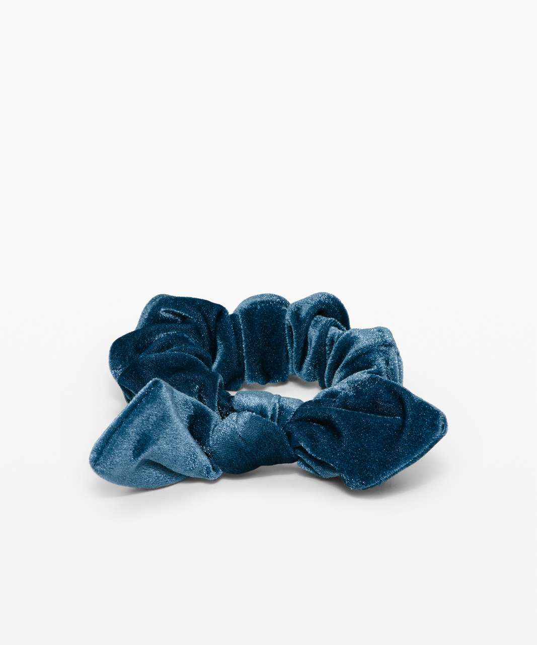 Lululemon Uplifting Scrunchie Bow *Velvet - Night Diver