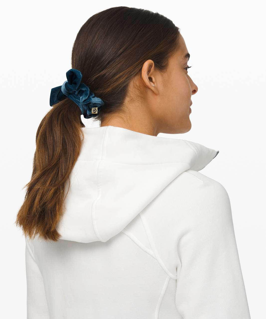 Lululemon Uplifting Scrunchie Bow *Velvet - Night Diver