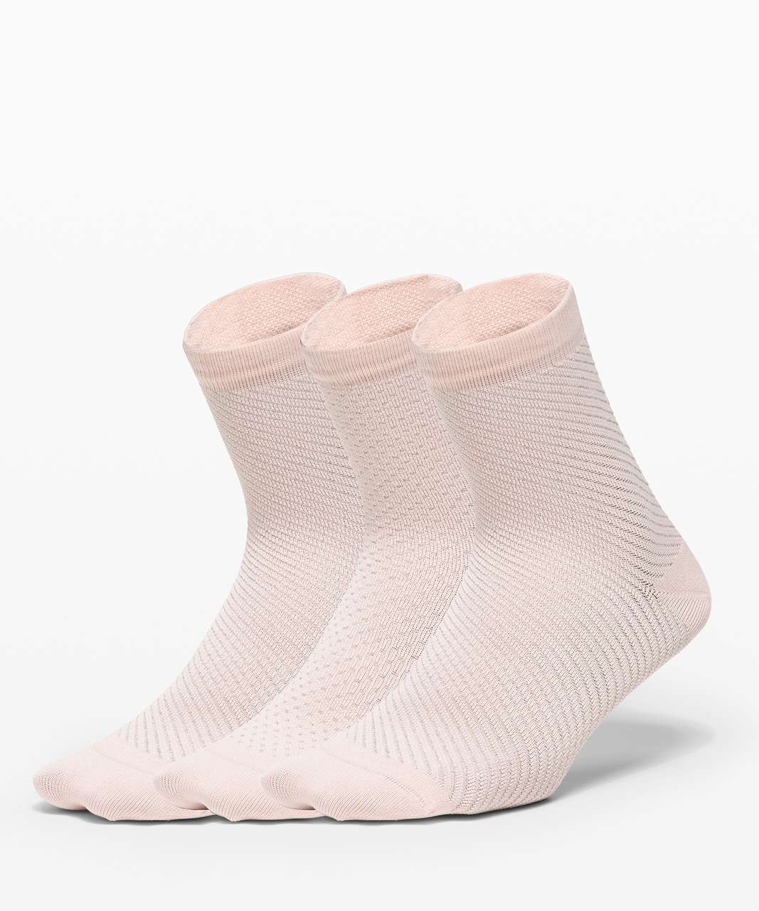 Lululemon Born To Sparkle Sock *3 Pack - Pink Bliss / Silver