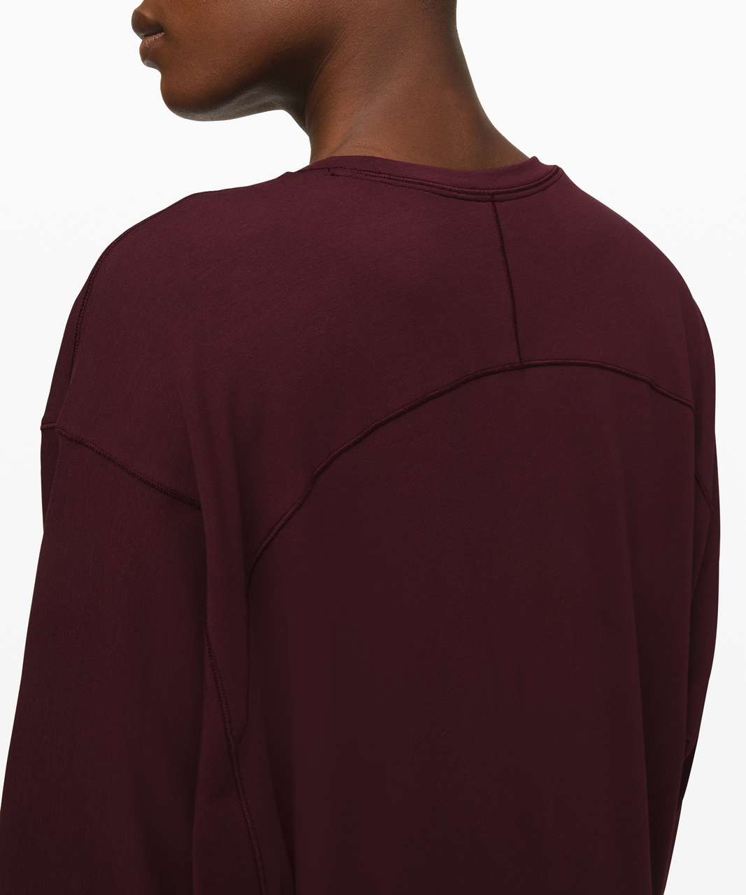 Lululemon Loungeful Drape Long Sleeve - Garnet