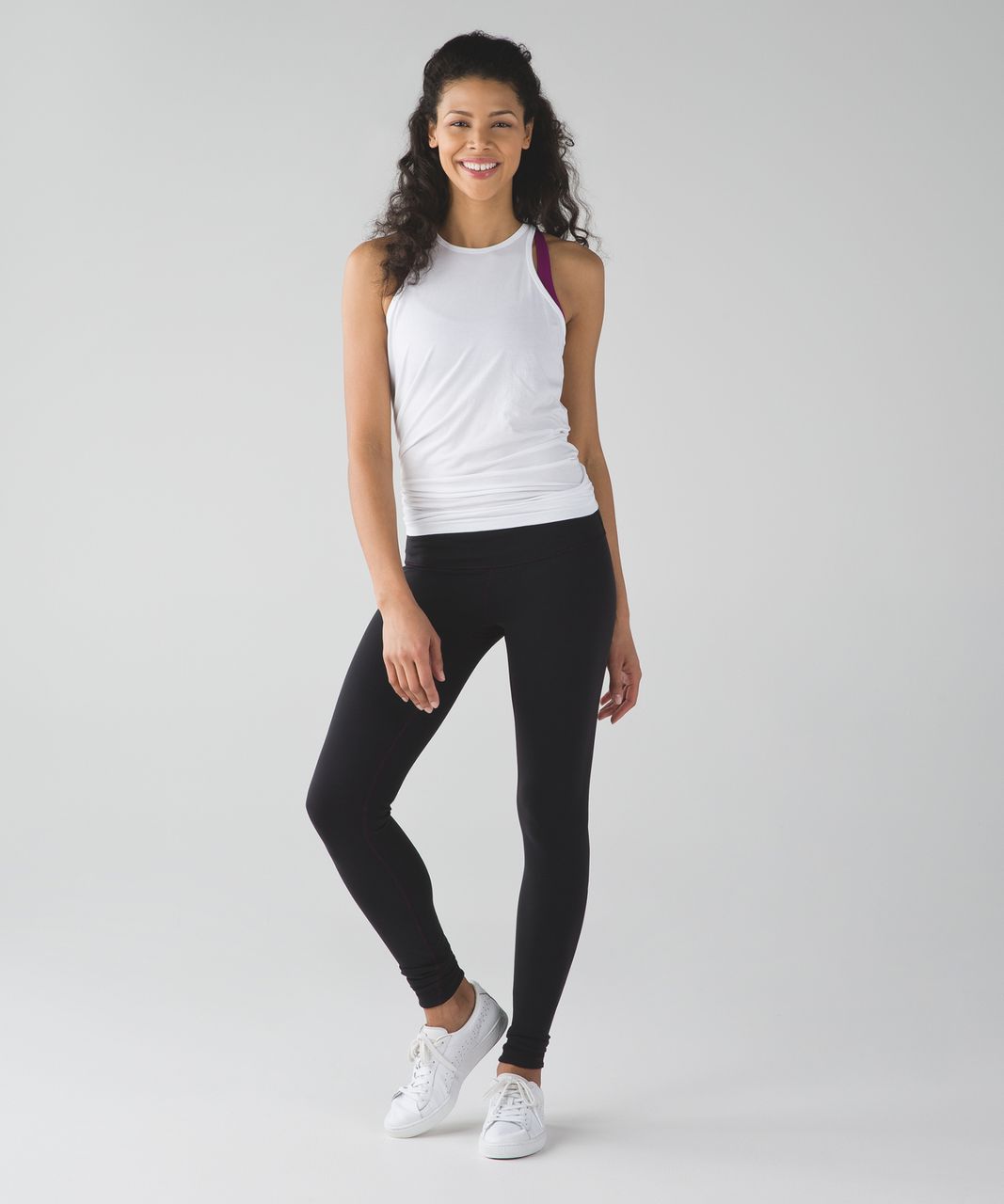 Lululemon Wunder Under Pant III (Reversible) - Black / Regal Plum / Miss  Mosaic Black - lulu fanatics