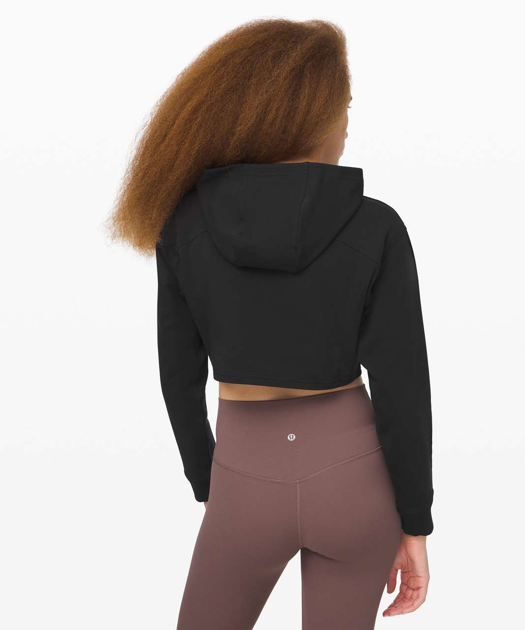 Lululemon All Yours Cropped Hoodie - Black (First Release)