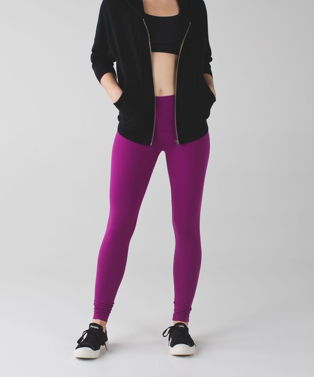 Lululemon Wunder Under Pant (Hi-Rise) - Regal Plum