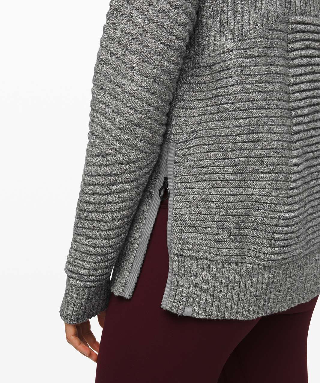 Lululemon As Promised Crew Sweater - Heathered Speckled Black