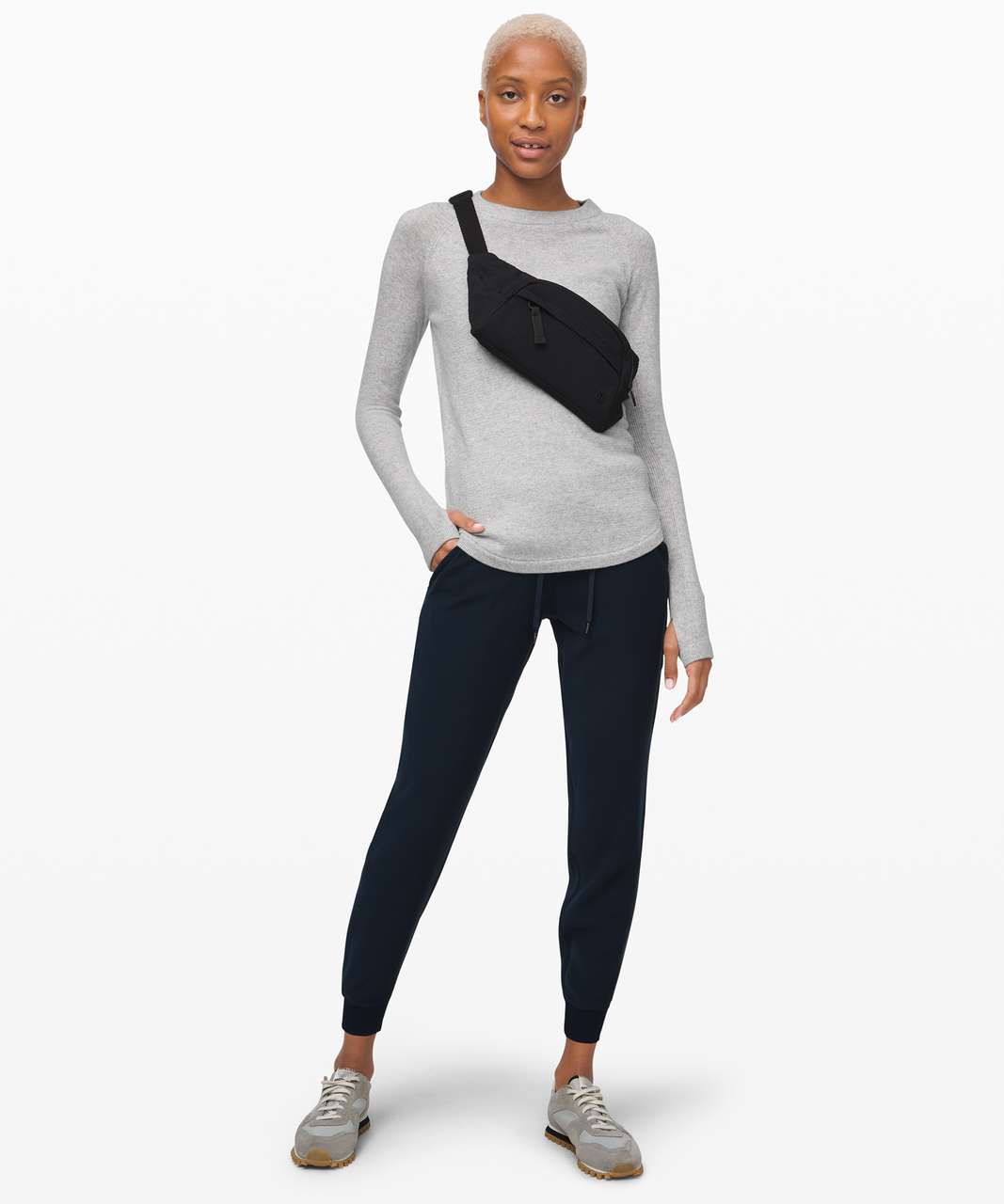 Lululemon Sit in Lotus Sweater *Cashmere - Heathered Core Light Grey