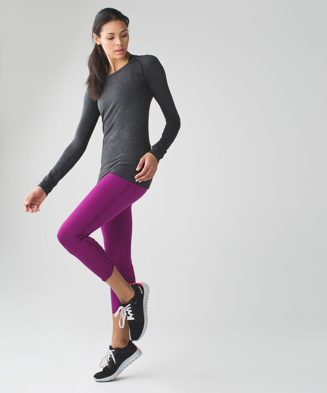 Lululemon Real Quick Tight - Regal Plum / Paradise Geo Regal Plum