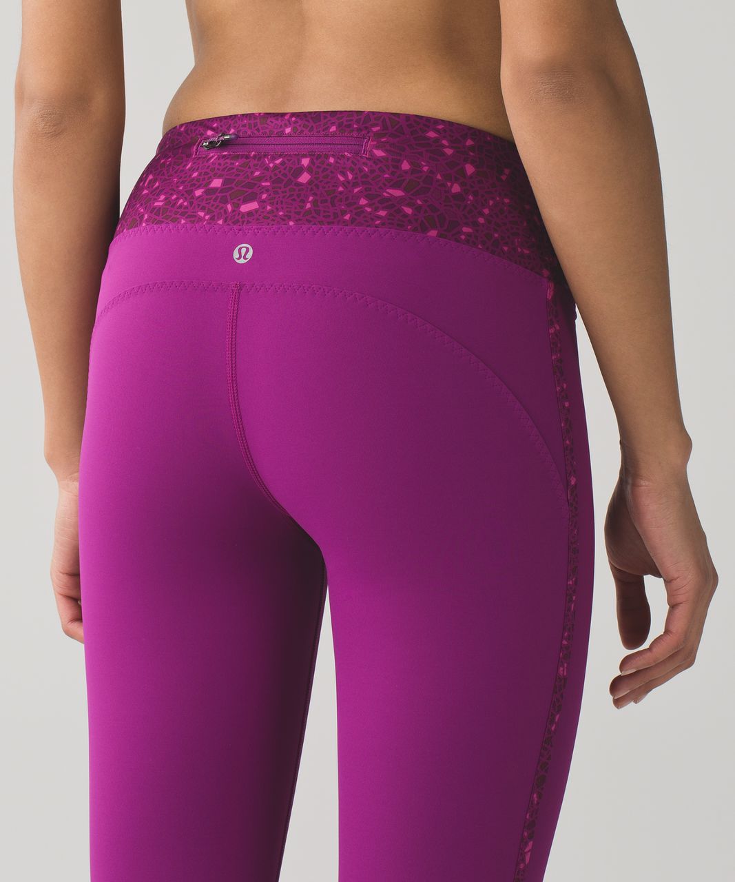 Lululemon Real Quick Tight - Regal Plum / Paradise Geo Regal Plum Multi