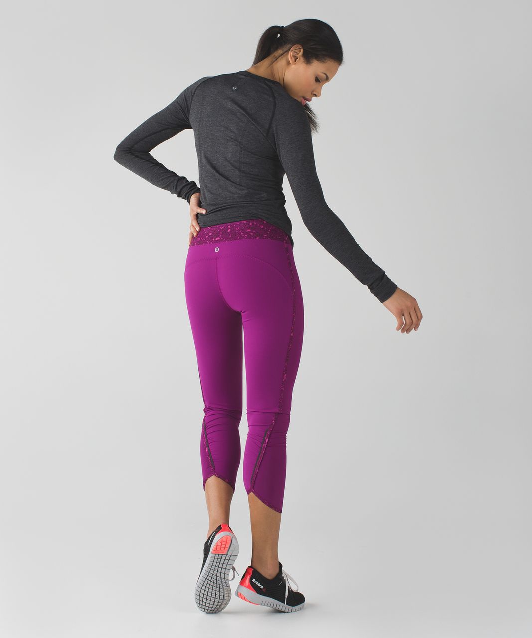 Lululemon Real Quick Tight - Regal Plum / Paradise Geo Regal Plum Multi