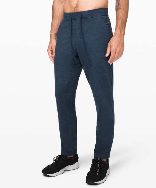 Lululemon City Sweat Pant Relaxed Fleece 32 - Heathered Nautical Navy -  lulu fanatics