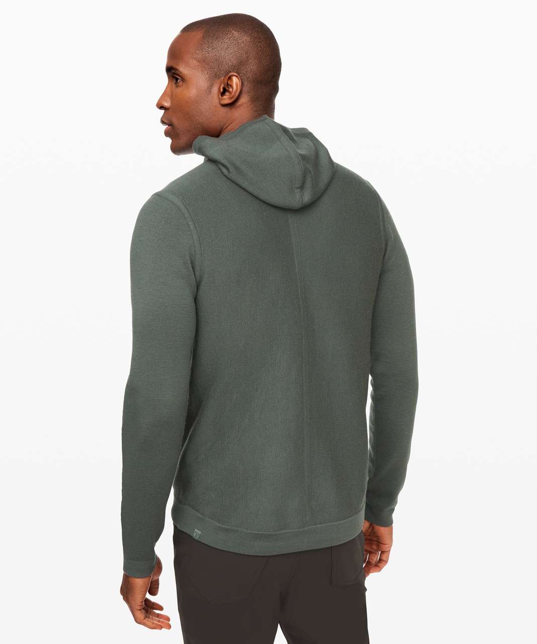 Lululemon City Sweat Pullover Hoodie Men's L Heather Emerald Green