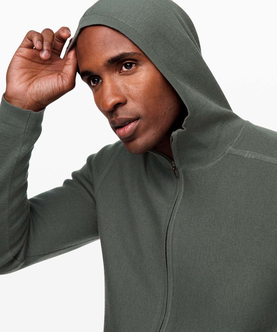 Lululemon Alpine Air Full Zip Hoodie - Palm Deco - lulu fanatics