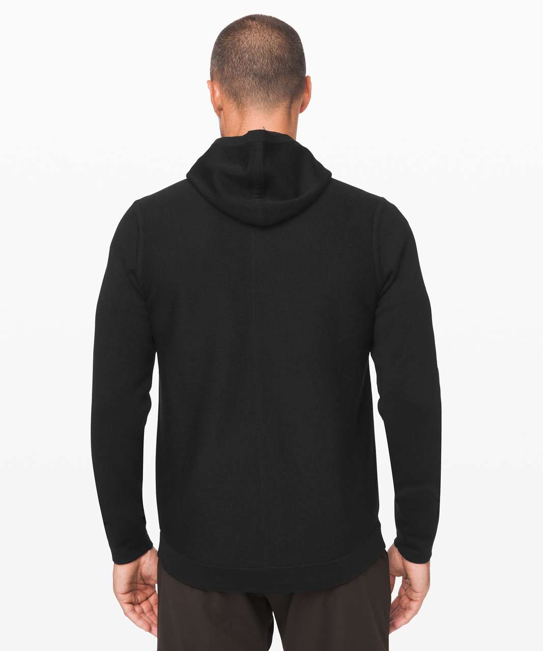 Men's Anytime Full Zip Hoodie - Natural Black - Allbirds Canada