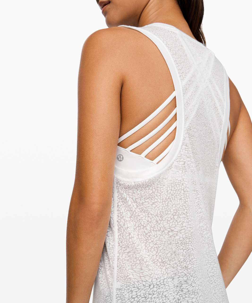 Lululemon Timeless Classic Tank - Polar Shift Veil White