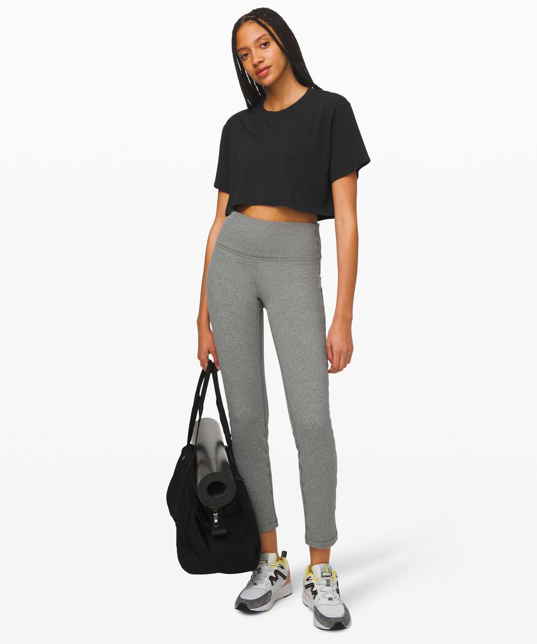 Lululemon All Yours Boyfriend Tee *Cropped - Black