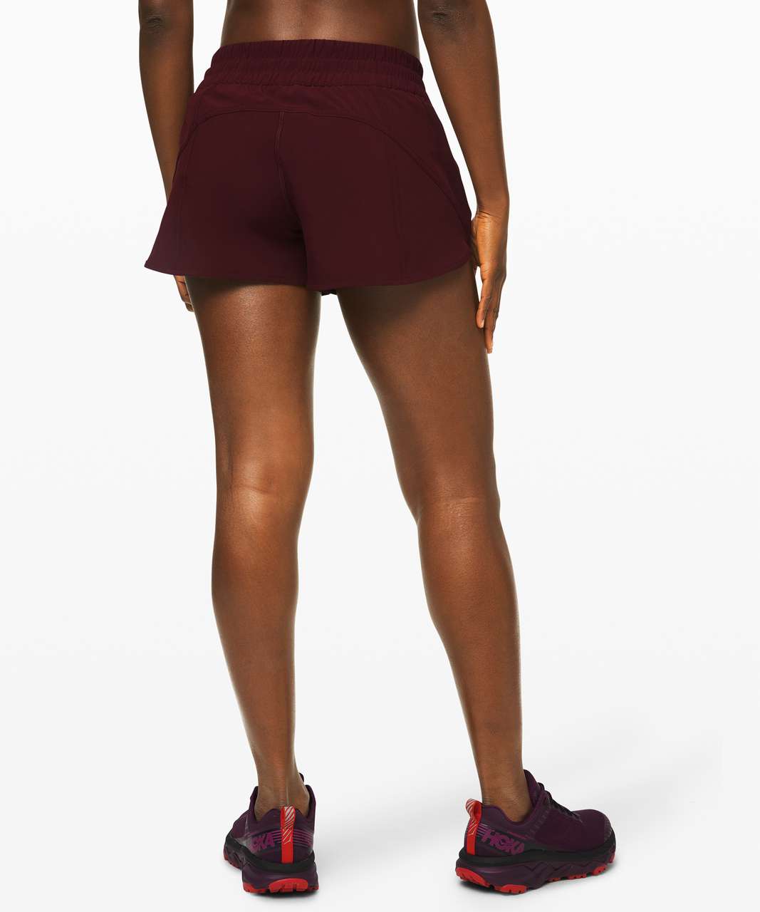 Lululemon Tracker Short V *4" - Garnet