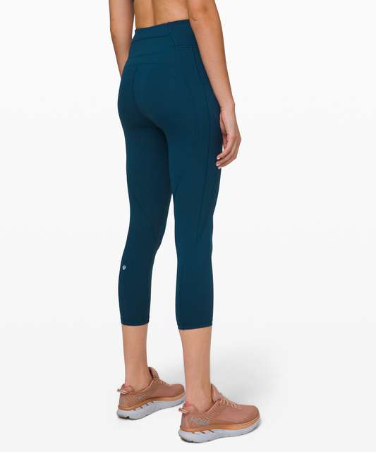 Lululemon Time To Sweat Crop 23 in Dark Olive Size 4 W6AWSS - $44 - From  Julie
