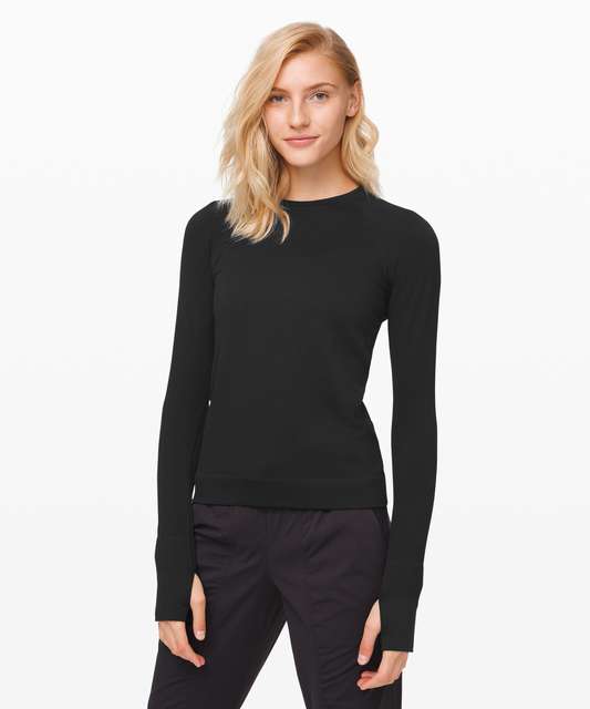 Lululemon Rest less Pullover - Black / Black (First Release) - lulu ...