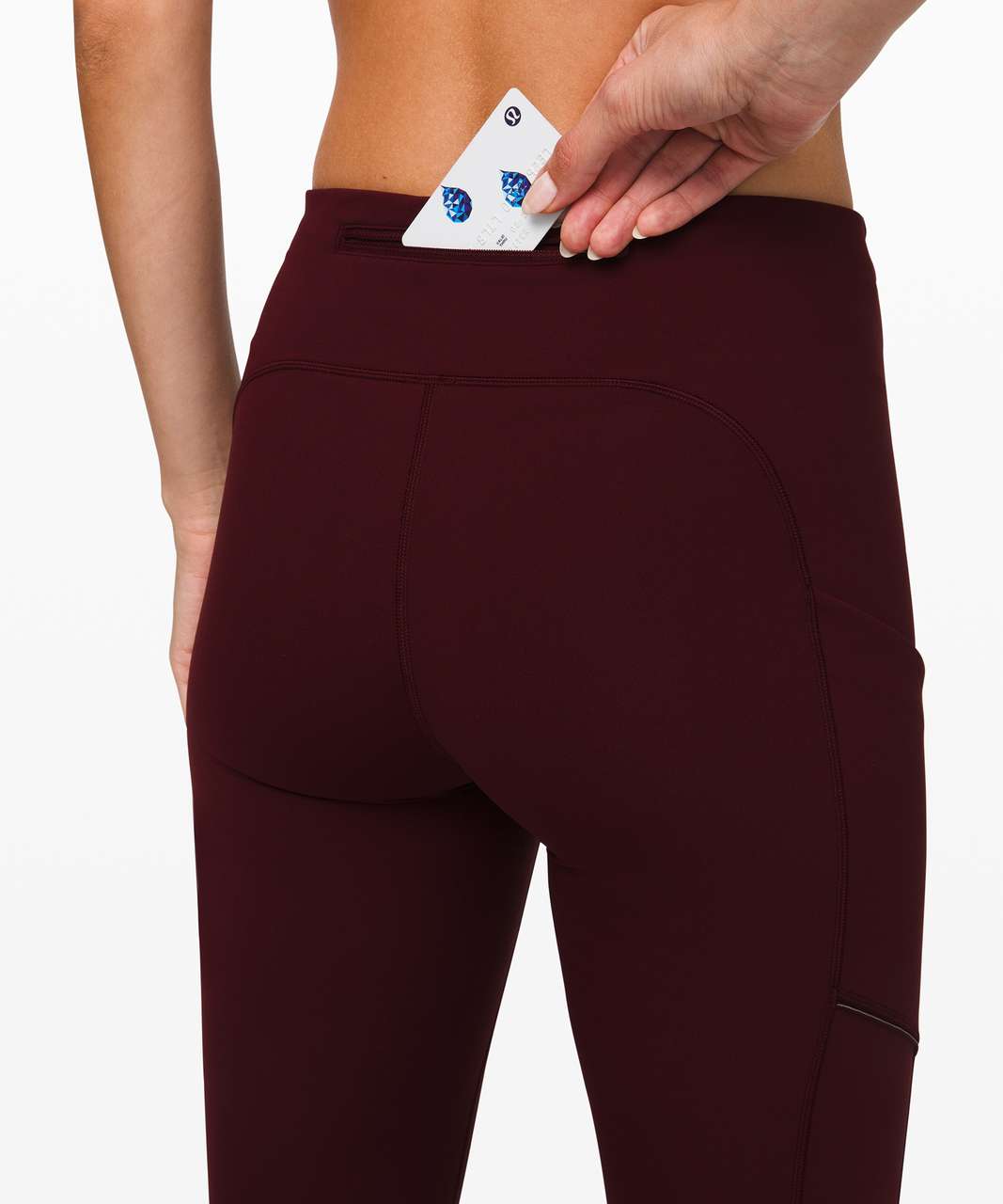 Lululemon Speed Up Tight 28 - Garnet - lulu fanatics